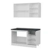 Minar 140 Cm Mutfak Dolabı Beyaz 140-B1 thumbnail 4