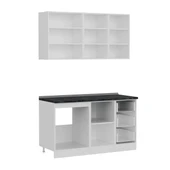 Minar 145 Cm Mutfak Dolabı Beyaz 145-B1 thumbnail 6