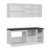 Minar 195 Cm Mutfak Dolabı Beyaz 195-B1 thumbnail 7