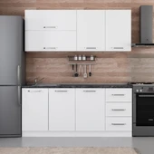 Minar 185 Cm Mutfak Dolabı Beyaz 185-B2 thumbnail 1