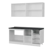 Minar 180 Cm Mutfak Dolabı Beyaz 180-B2 thumbnail 4