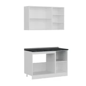 Minar 125 Cm Mutfak Dolabı Beyaz 125-B1 thumbnail 7