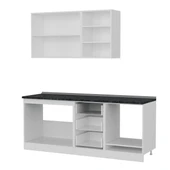 Minar 200 Cm Mutfak Dolabı Beyaz 200-B3 thumbnail 4