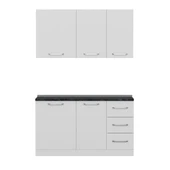 Minar 145 Cm Mutfak Dolabı Beyaz 145-B1 thumbnail 5