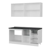 Minar 170 Cm Mutfak Dolabı Beyaz Dore 170-D2 thumbnail 4