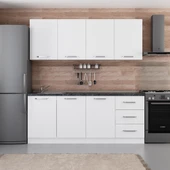 Minar 200 Cm Mutfak Dolabı Beyaz 200-B2 thumbnail 1