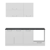 Minar 200 Cm Mutfak Dolabı Beyaz 200-B6 thumbnail 6