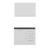 Minar 110 Cm Mutfak Dolabı Beyaz 110-B1 thumbnail 6