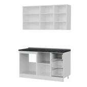 Minar 145 Cm Mutfak Dolabı Beyaz 145-B1 thumbnail 3