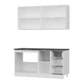 Minar 160 Cm Mutfak Dolabı Beyaz Dore 160-D1 thumbnail 4