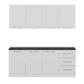 Minar 200 Cm Mutfak Dolabı Beyaz 200-B2 thumbnail 6