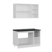 Minar 130 Cm Mutfak Dolabı Beyaz 130-B1 thumbnail 7