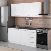 Minar 185 Cm Mutfak Dolabı Beyaz 185-B2 thumbnail 5