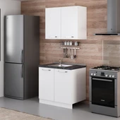 Minar 90 Cm Mutfak Dolabı Beyaz 90-B1 thumbnail 6