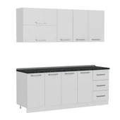 Minar 205 Cm Mutfak Dolabı Beyaz 205-B2 thumbnail 6