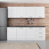 Minar 240 Cm Mutfak Dolabı Beyaz 240-B3 thumbnail 1