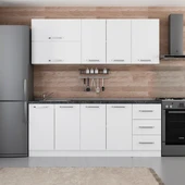 Minar 205 Cm Mutfak Dolabı Beyaz 205-B2 thumbnail 1