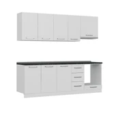 Minar 235 Cm Mutfak Dolabı Beyaz 235-B5 thumbnail 6