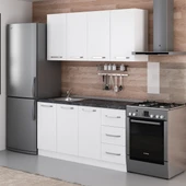 Minar 160 Cm Mutfak Dolabı Beyaz 160-B1 thumbnail 5