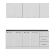 Minar 205 Cm Mutfak Dolabı Beyaz 205-B1 thumbnail 5