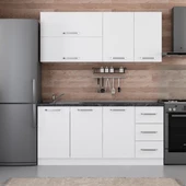 Minar 175 Cm Mutfak Dolabı Beyaz 175-B2 thumbnail 1