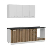 Minar 225 Cm Mutfak Dolabı Beyaz Dore 225-D6 thumbnail 6