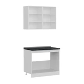 Minar 100 Cm Mutfak Dolabı Beyaz 100-B2 thumbnail 7