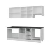 Minar 235 Cm Mutfak Dolabı Beyaz Dore 235-D8 thumbnail 4