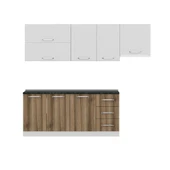 Minar 245 Cm Mutfak Dolabı Beyaz Dore 245-D5 thumbnail 5