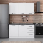 Minar 155 Cm Mutfak Dolabı Beyaz 155-B1 thumbnail 1