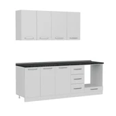 Minar 225 Cm Mutfak Dolabı Beyaz 225-B6 thumbnail 6