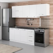 Minar 245 Cm Mutfak Dolabı Beyaz 245-B5 thumbnail 3