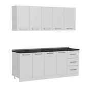 Minar 205 Cm Mutfak Dolabı Beyaz 205-B1 thumbnail 6