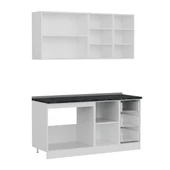 Minar 165 Cm Mutfak Dolabı Beyaz 165-B2 thumbnail 7