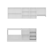 Minar 245 Cm Mutfak Dolabı Beyaz 245-B5 thumbnail 2