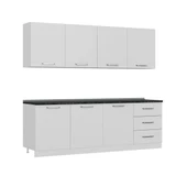 Minar 240 Cm Mutfak Dolabı Beyaz 240-B3 thumbnail 6