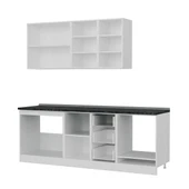 Minar 225 Cm Mutfak Dolabı Beyaz 225-B6 thumbnail 4