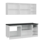 Minar 205 Cm Mutfak Dolabı Beyaz 205-B2 thumbnail 7