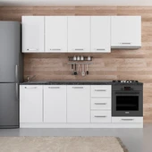 Minar 235 Cm Mutfak Dolabı Beyaz 235-B5 thumbnail 1