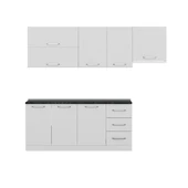 Minar 245 Cm Mutfak Dolabı Beyaz 245-B5 thumbnail 5