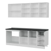 Minar 215 Cm Mutfak Dolabı Beyaz 215-B1 thumbnail 4