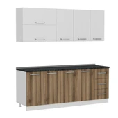 Minar 210 Cm Mutfak Dolabı Beyaz Dore 210-D2 thumbnail 6