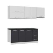 Minar 235 Cm Mutfak Dolabı Beyaz Antrasit 235-A7 thumbnail 6