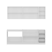 Minar 220 Cm Mutfak Dolabı Beyaz Dore 220-D3 thumbnail 2