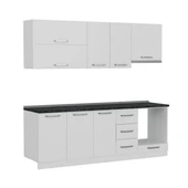 Minar 230 Cm Mutfak Dolabı Beyaz 230-B5 thumbnail 6