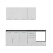 Minar 230 Cm Mutfak Dolabı Beyaz 230-B6 thumbnail 5