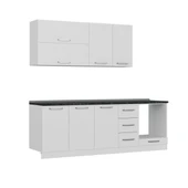 Minar 235 Cm Mutfak Dolabı Beyaz 235-B6 thumbnail 6