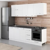 Minar 230 Cm Mutfak Dolabı Beyaz 230-B5 thumbnail 3