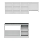 Minar 210 Cm Mutfak Dolabı Beyaz 210-B7 thumbnail 2