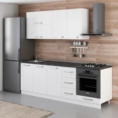 Minar 235 Cm Mutfak Dolabı Beyaz 235-B6 thumbnail 3